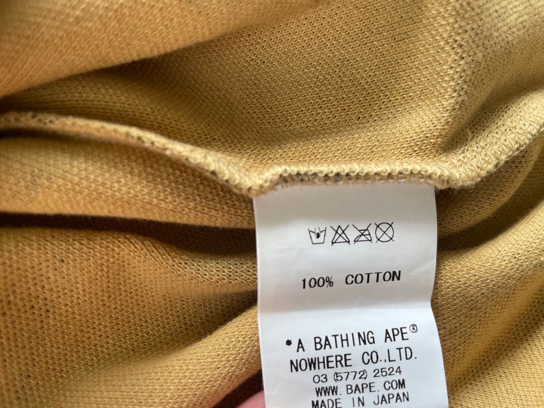 A Bathing Ape Bape カモフラージュ ポロシャツ エイプ