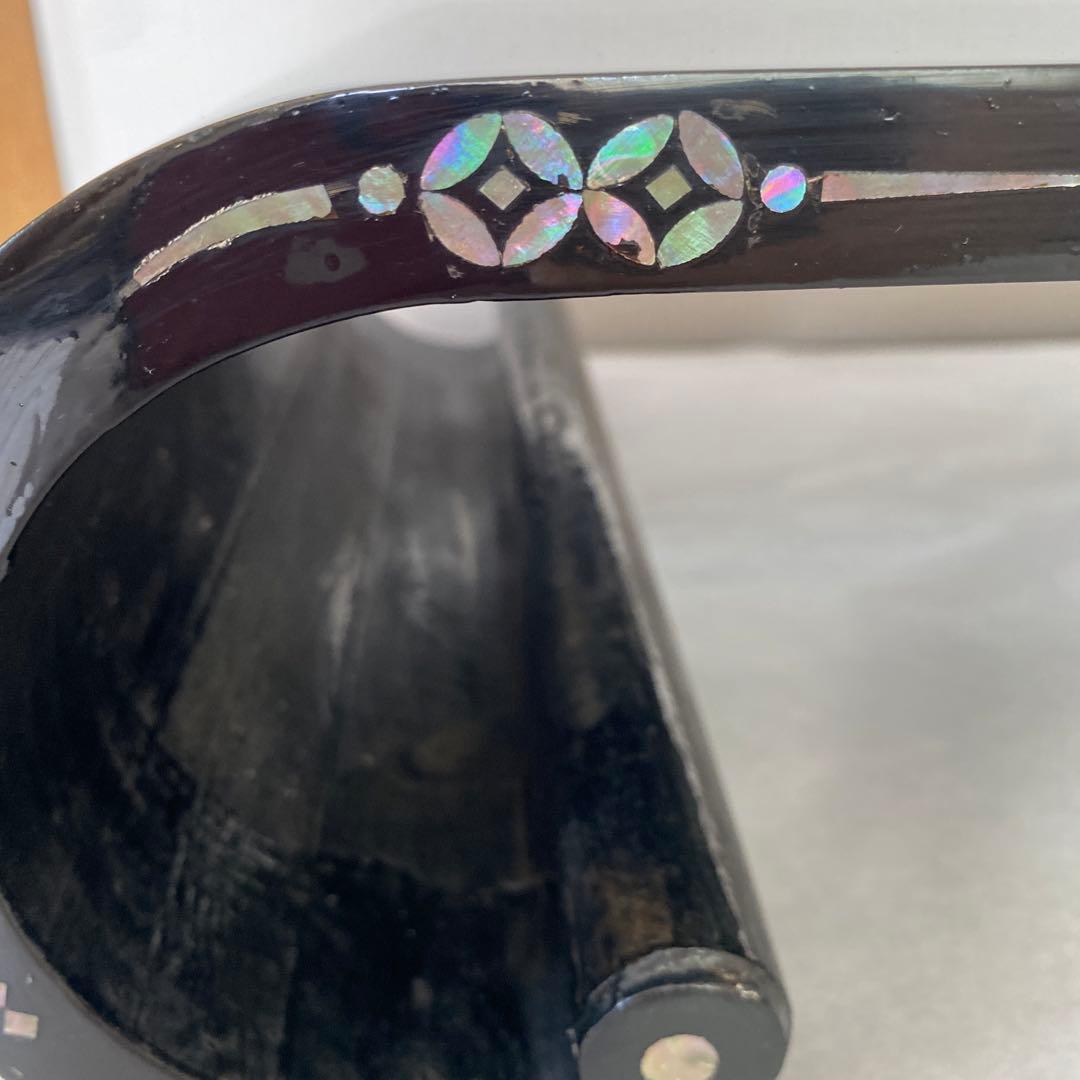 大型盆栽大　花台　貝模様