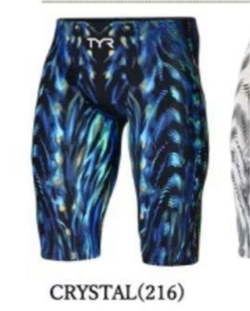 競泳水着 メンズ 高速水着 VENZO TYR crystal　M　クリスタル