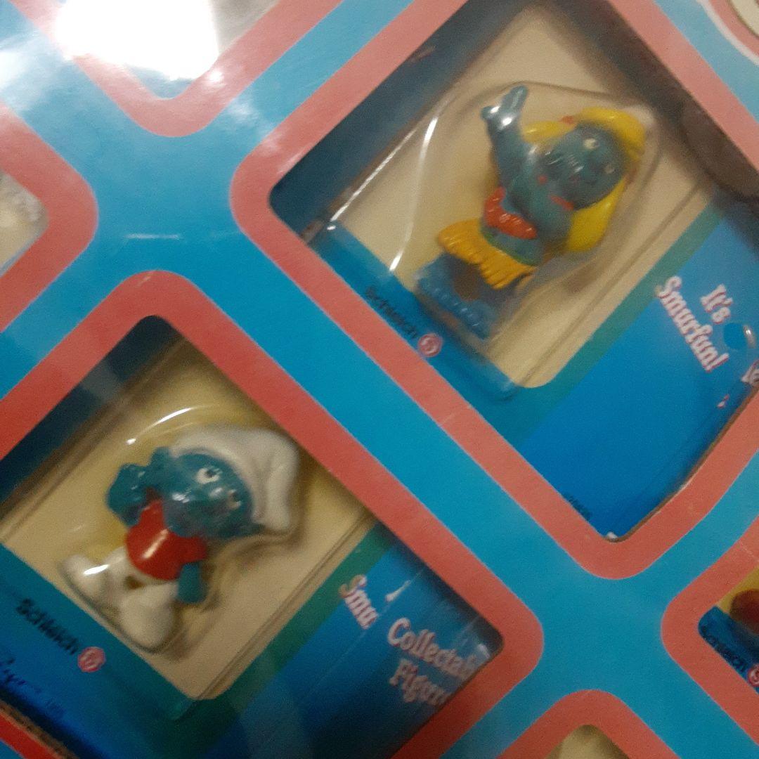 レア　レトロ　ヴィンテージ　スマーフ　コレクタブルフィギュア　セット