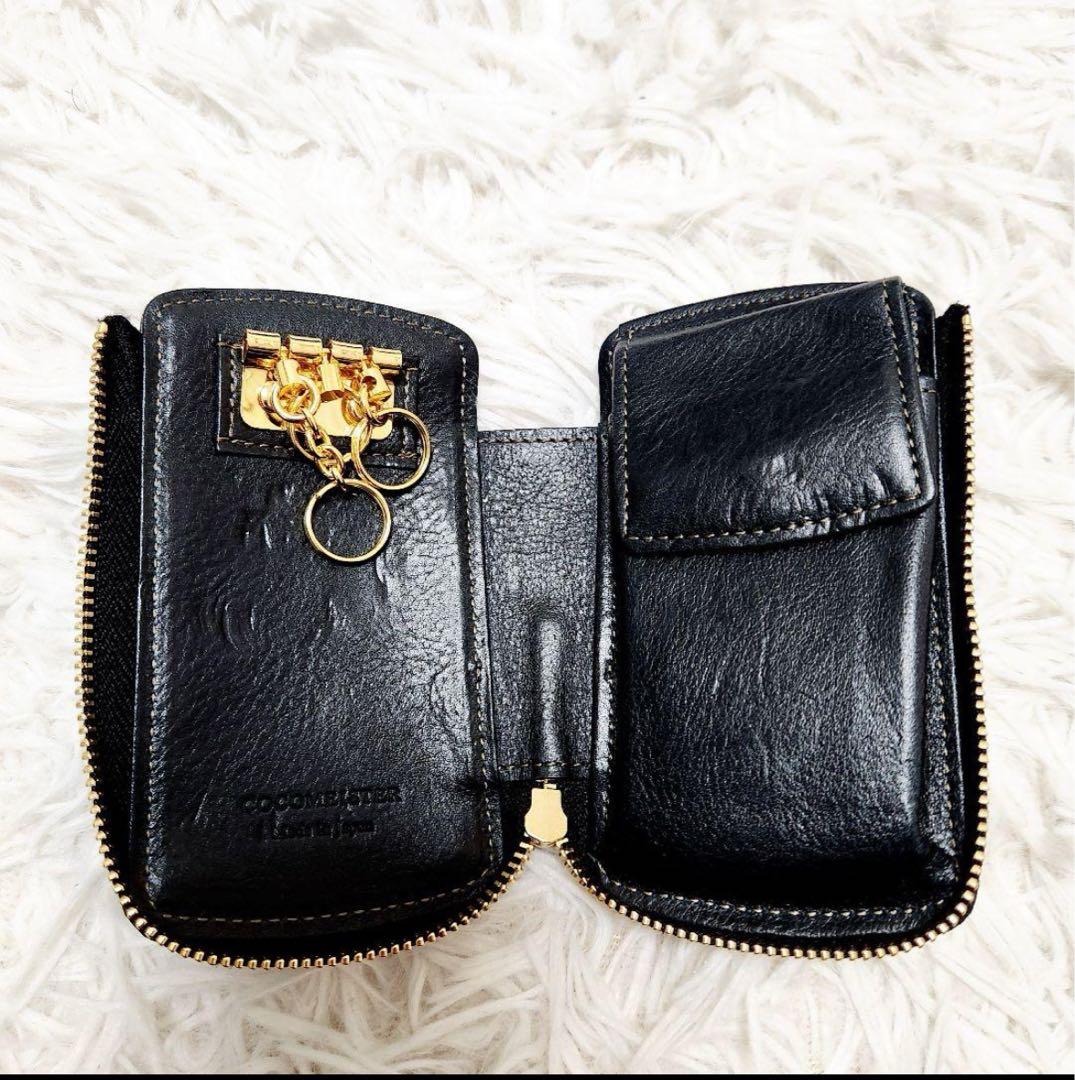 COCOMIESTER ブラック キーケース