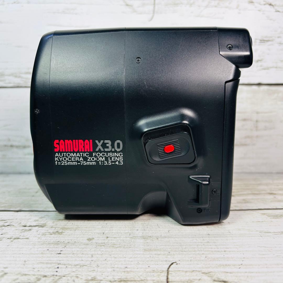 【動作良好】KYOCERA フィルムカメラ SAMURAI X3.0