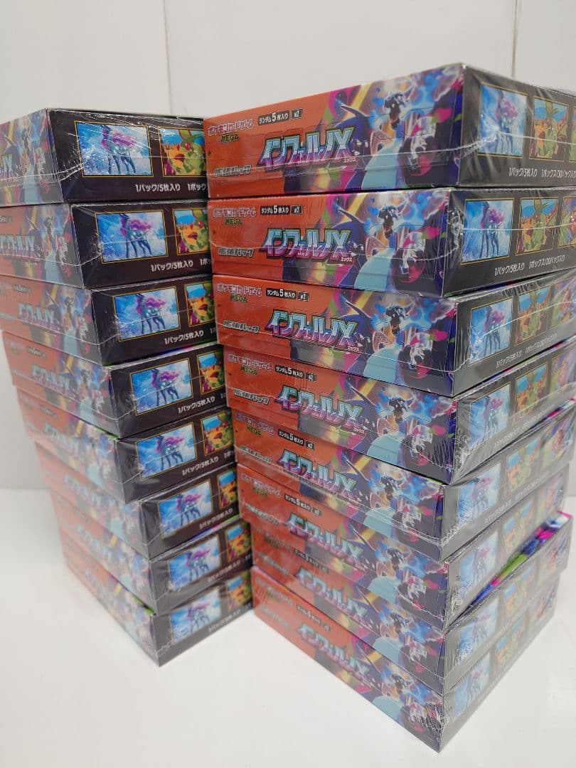 ポケモンカード　インフェルノX　16BOX シュリンク付き