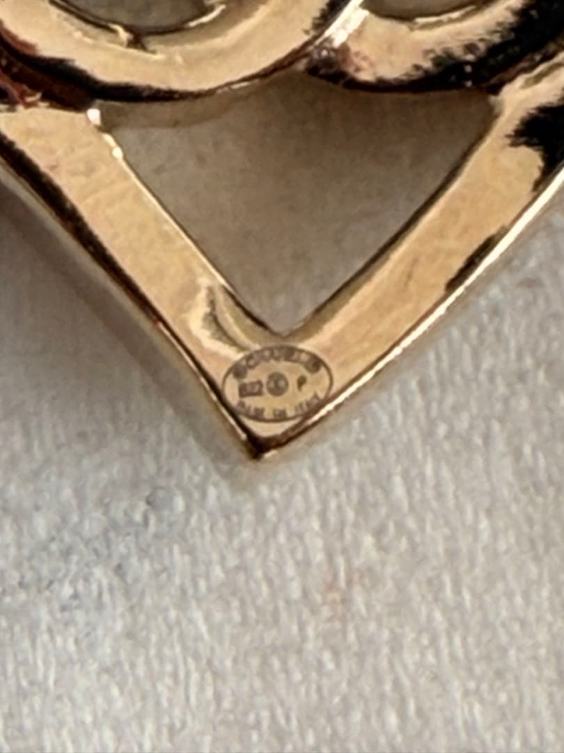 CHANELハート×ココマーク　ピアス