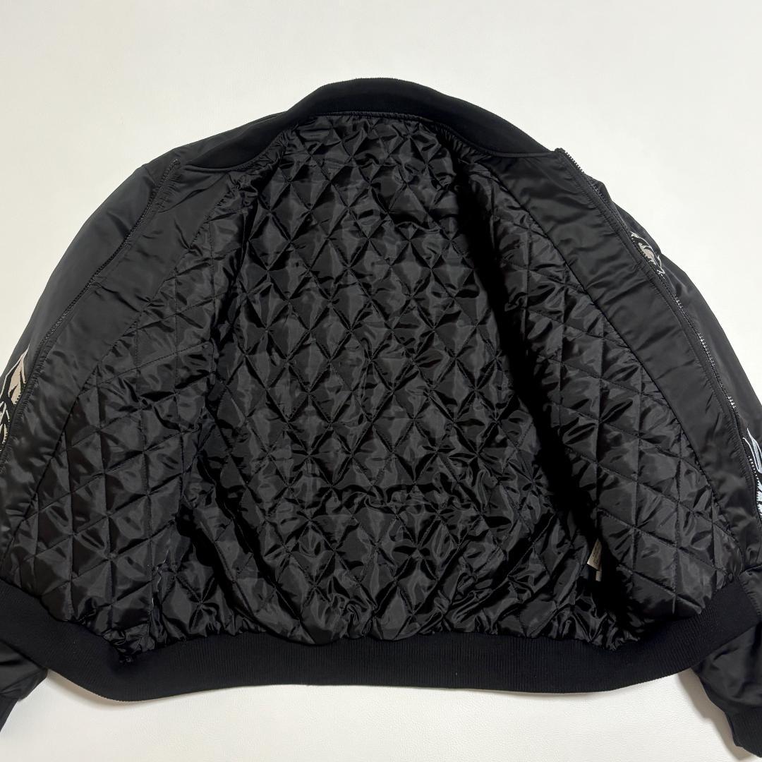 希少 THE RAMPAGE ワッペンジャケット 16 受注生産 L 黒 LDH