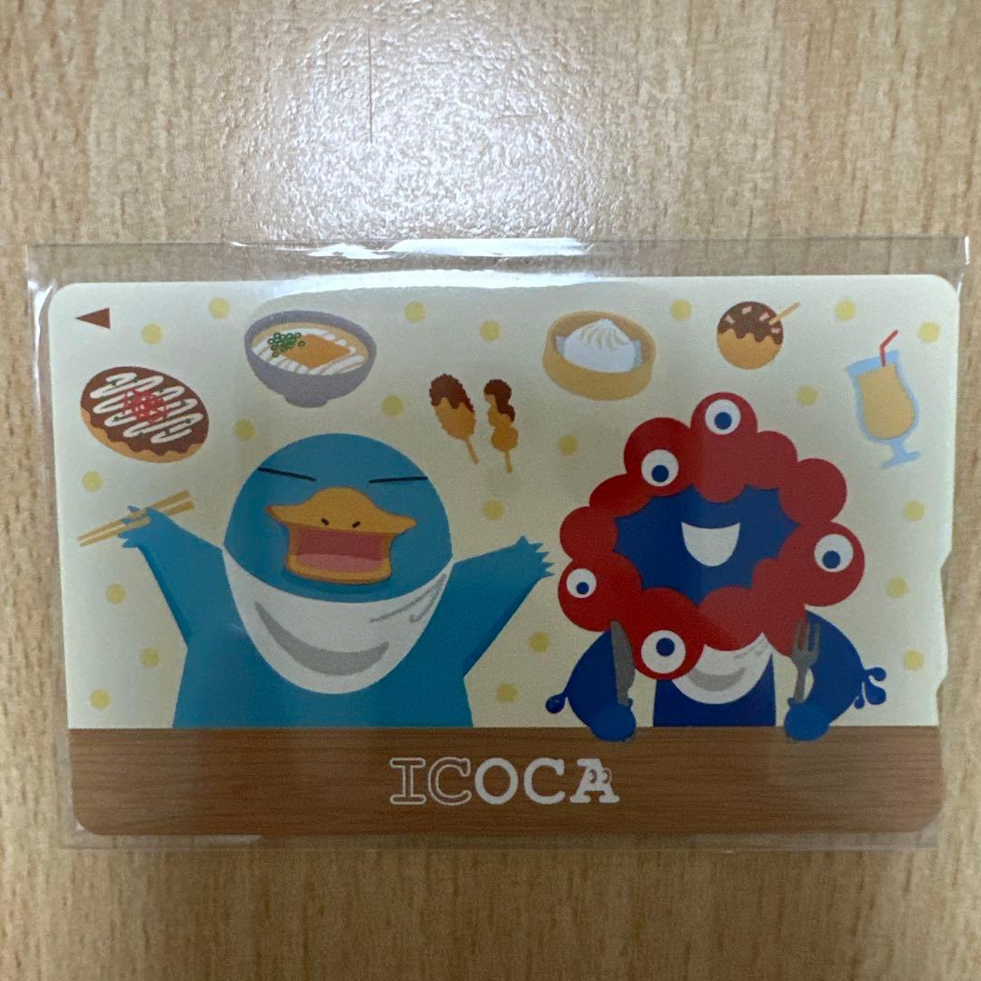 ICOCAミャクミャクカード　ミャクミャクICOCAカード &初期パスケース