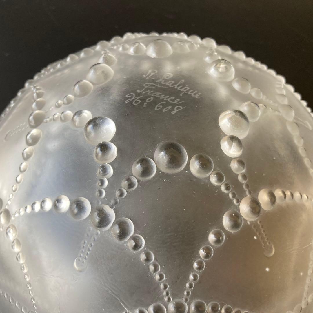 ルネ・ラリック　真珠文硝子鉢　Perles　パール　 ボウル　1925年