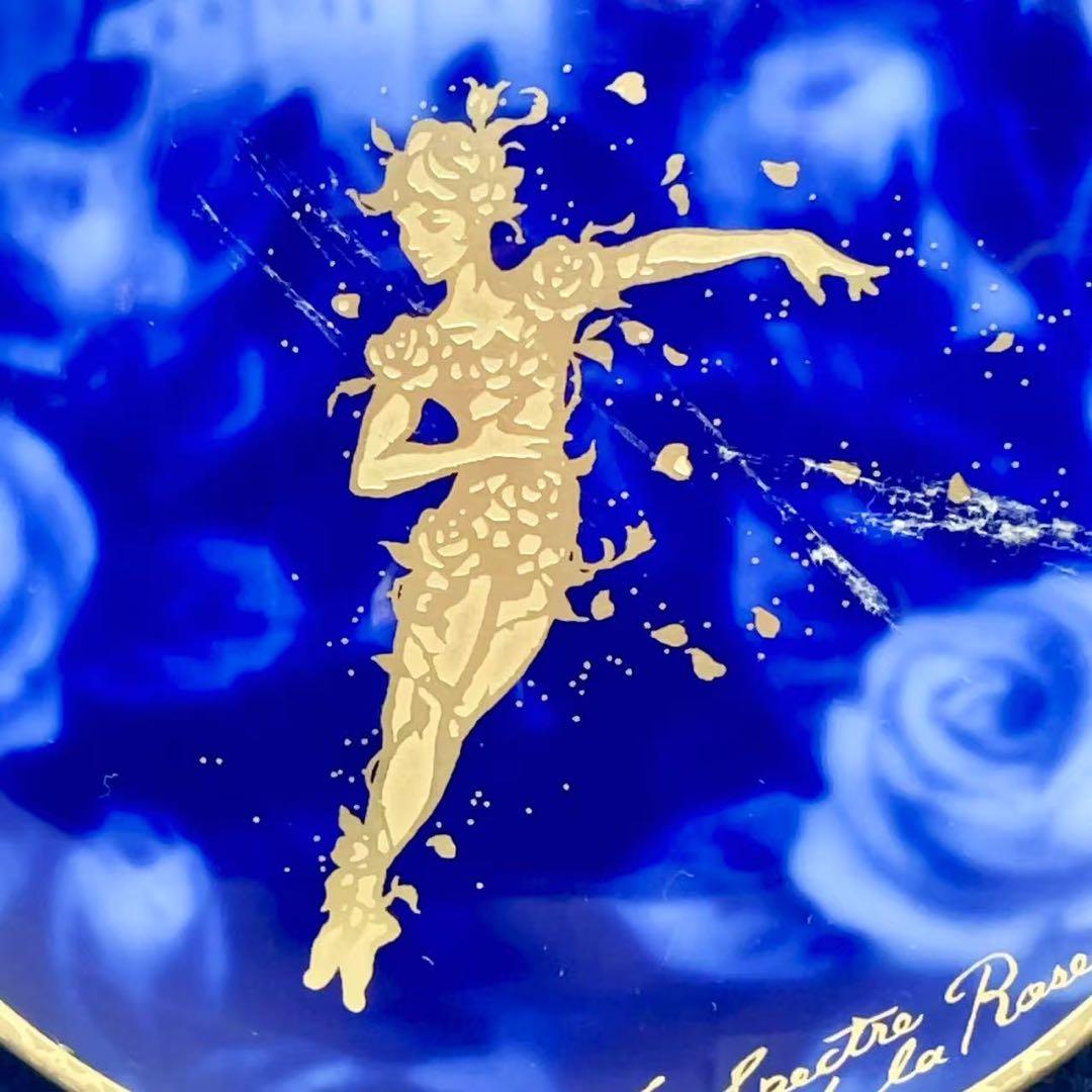 大倉陶園 アートフレーム 陶額 バラの精 陶器 壁掛け 壁飾り 希少！現状品