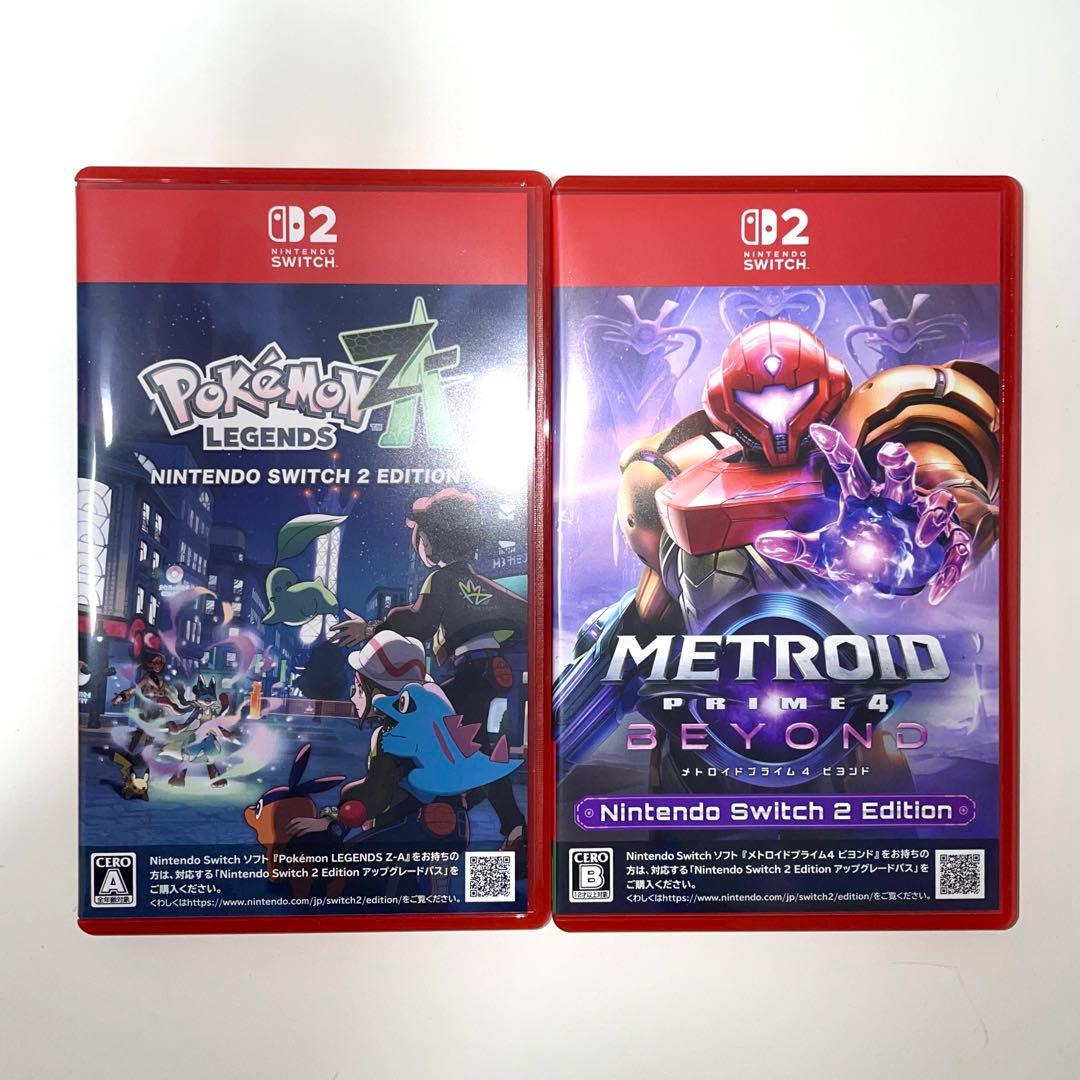 Nintendo Switch2 ゲーム ポケモンZA メトロイドプライム4
