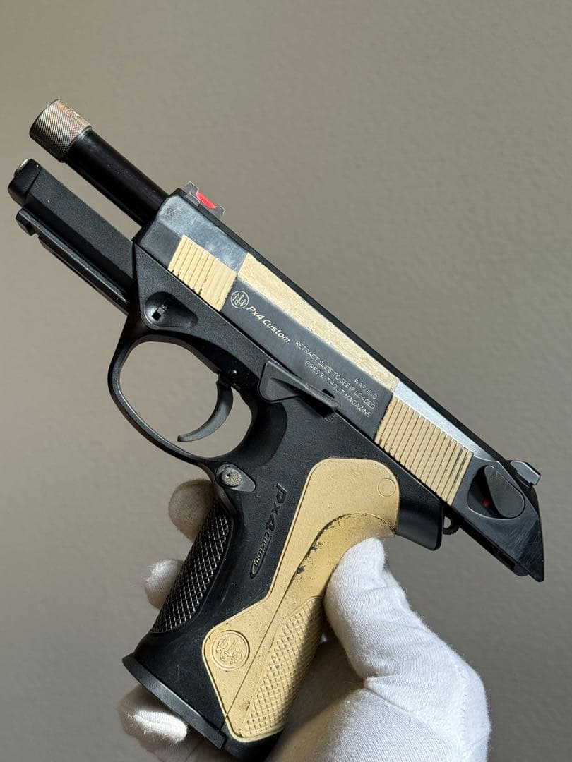 マルイ ベレッタ Px4 14mm逆ネジ バレル カスタム ガスブロ ガスガン