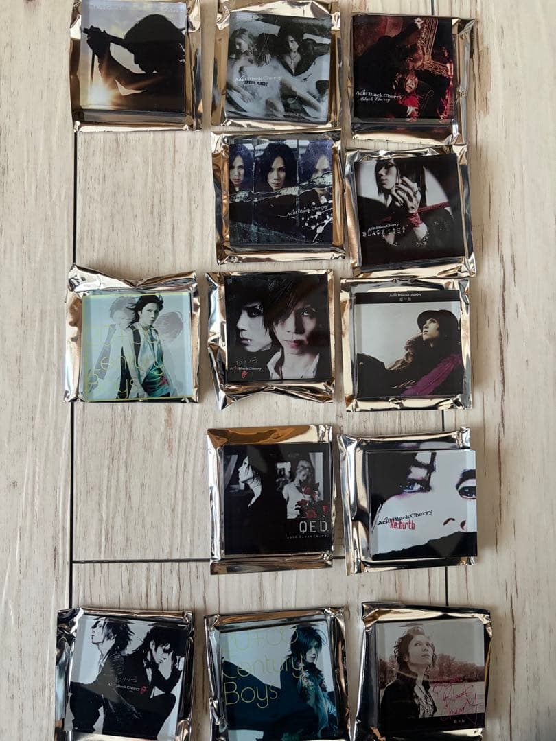 新品Acid Black Cherry ランダムアクリルマグネットセットA