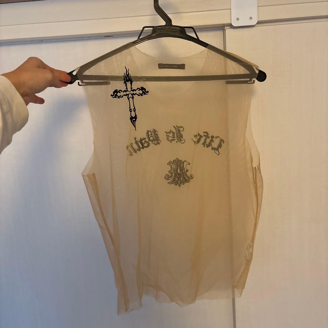 ALEXANDER MCQUEEN メッシュタンクトップ