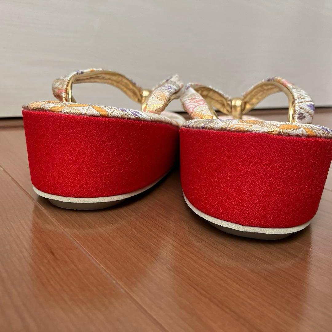 七五三 七歳 四つ身 西織ピンク花柄着物 フルセット 小紋柄