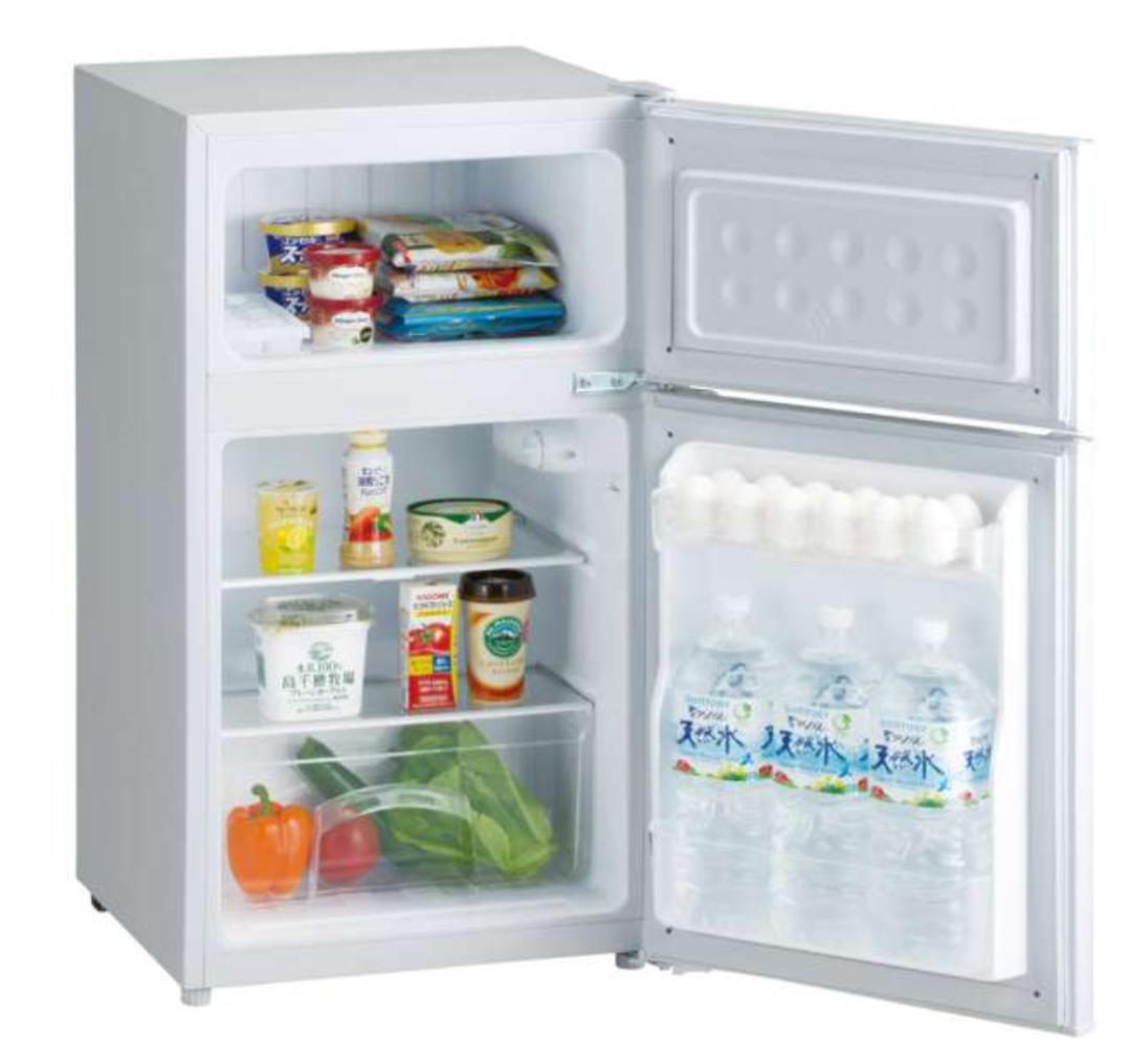 2020年製(東京23区のみ送料無料！玄関ドアの横に置き配☆)冷蔵庫85L