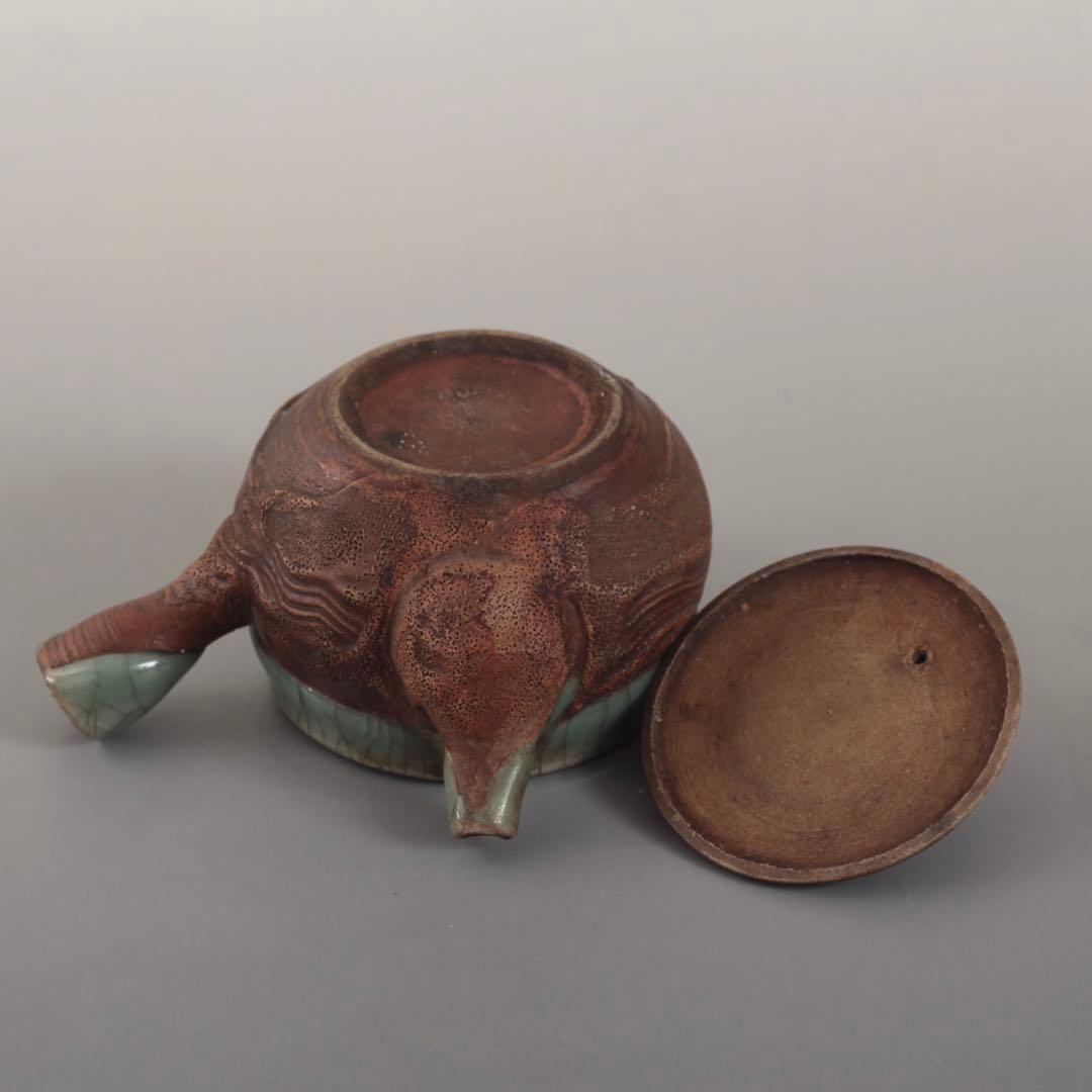 古作 大堀相馬焼 急須 煎茶道具 古美術 古道具 アンティーク