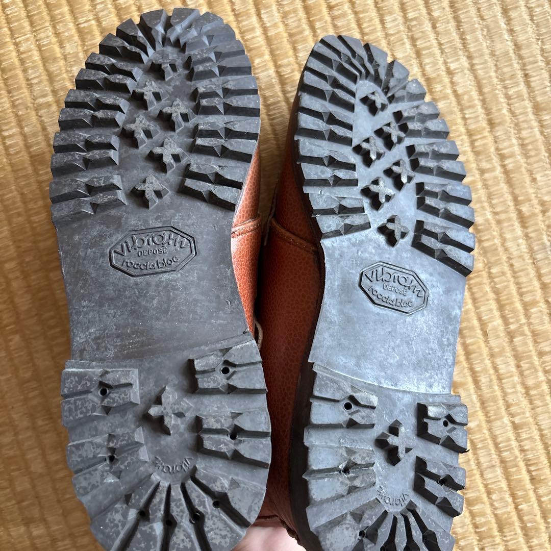 ラッセルモカシン　7 1/2 D ストラップベルト　レザー　 チャッカブーツ