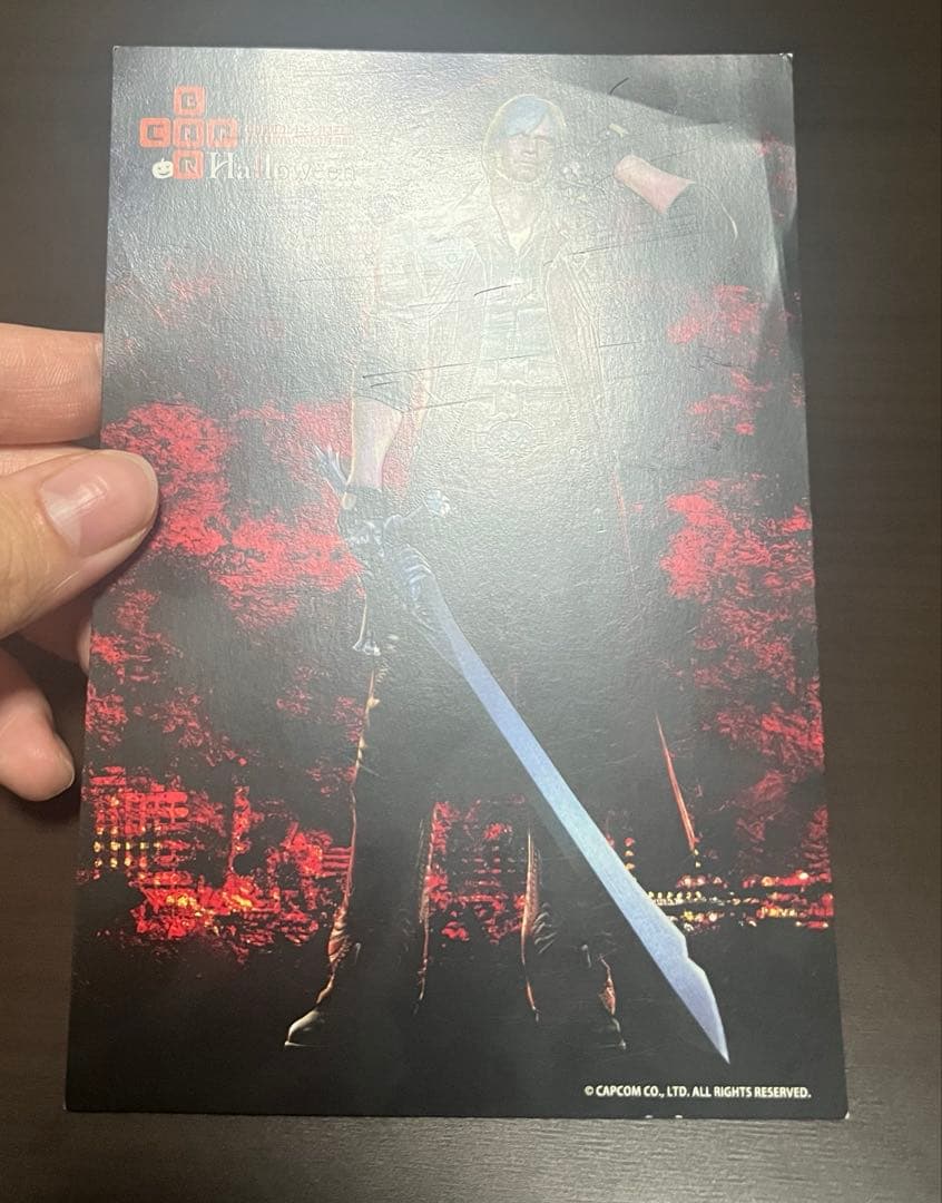 デビルメイクライ カプコンバー ポストカード