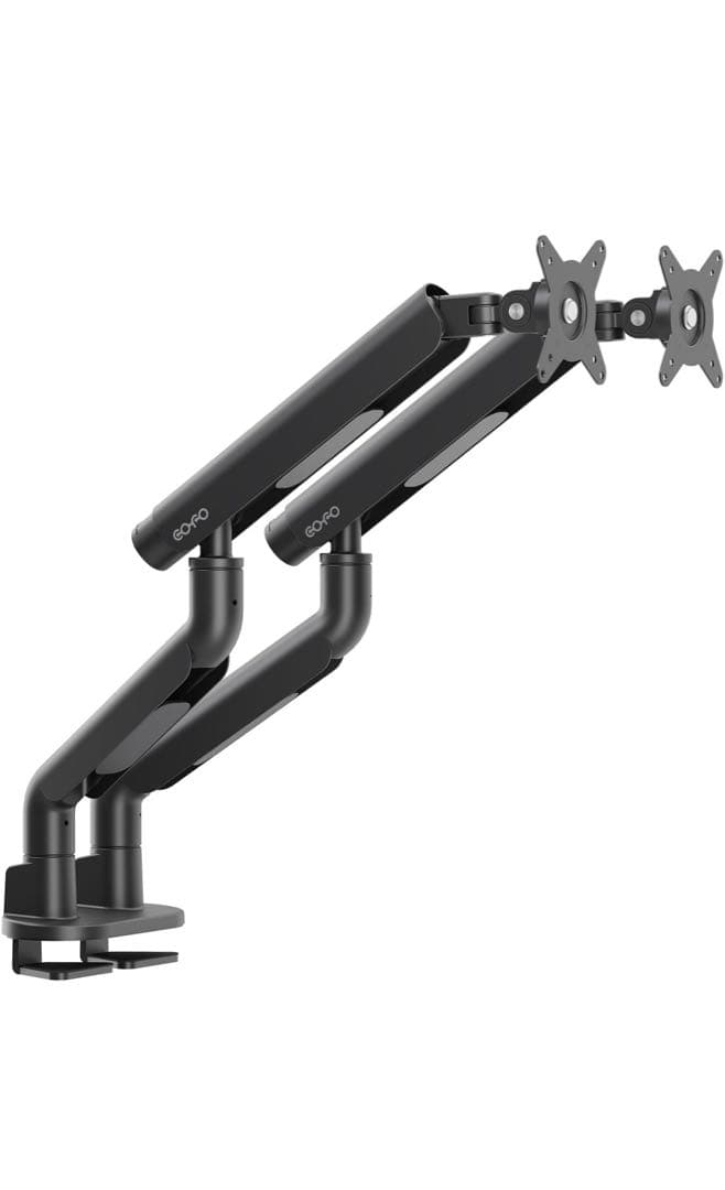 COFO 無重力モニターアーム Pro デュアル 17〜40インチ ブラック