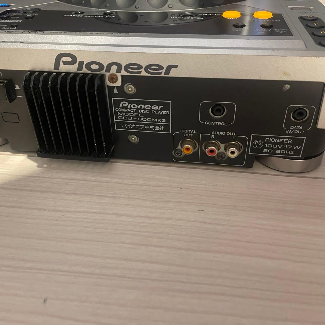 DJ機材 Pioneer CDJ-800MK2