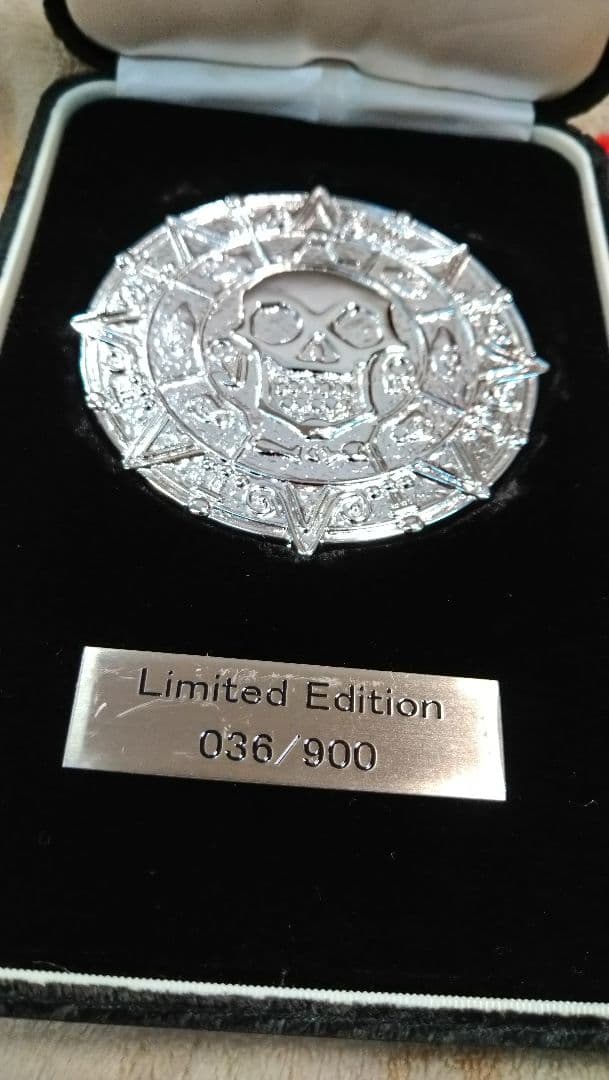 限定品！　パイレーツオブカリビアン　純銀　メダル　900個限定！
