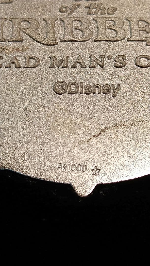 限定品！　パイレーツオブカリビアン　純銀　メダル　900個限定！