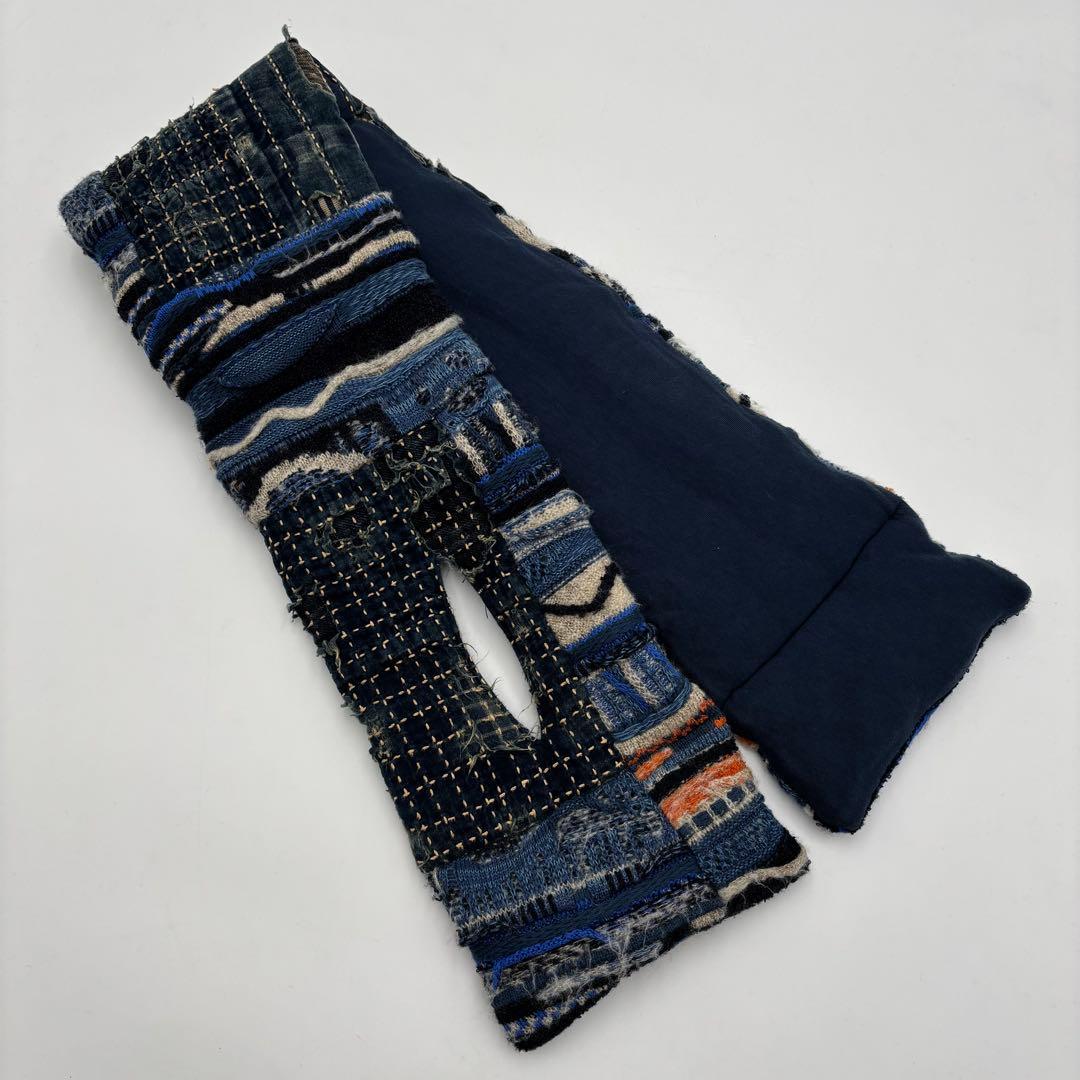 極美品 キャピタル BORO GAUDY KESAマフラー マルチカラー