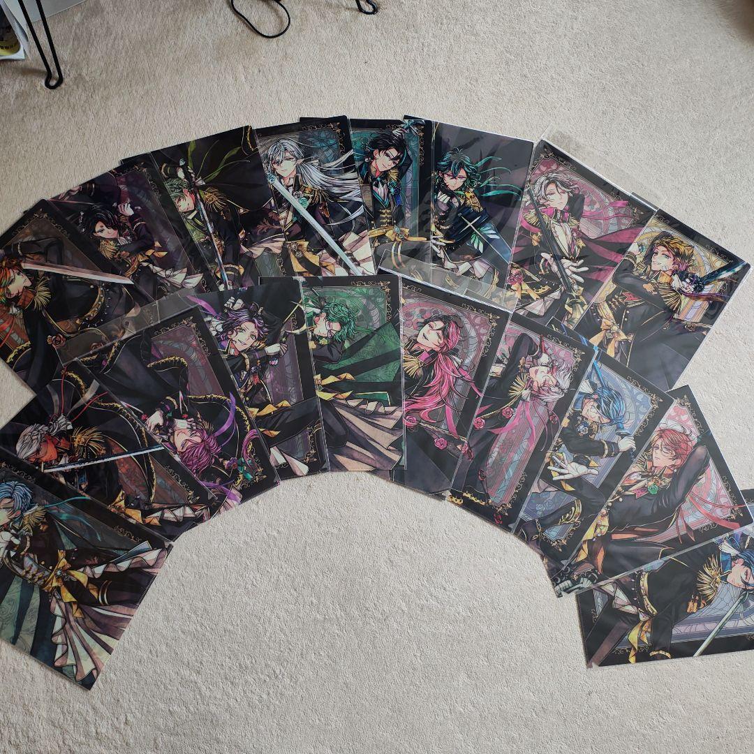 あくねこ　3周年　全執事クリアファイル　アニメイト限定