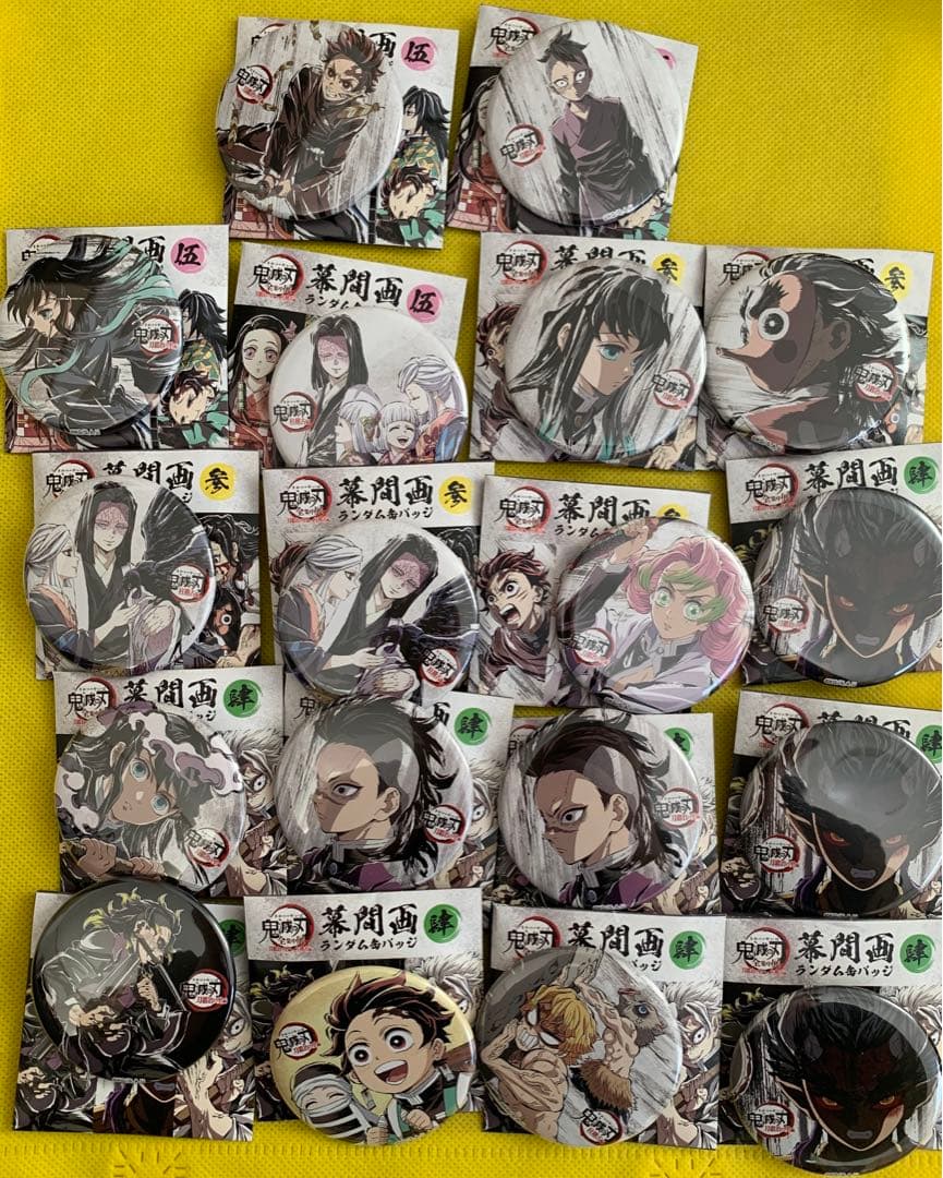鬼滅の刃　全集中展　幕間画缶バッジ