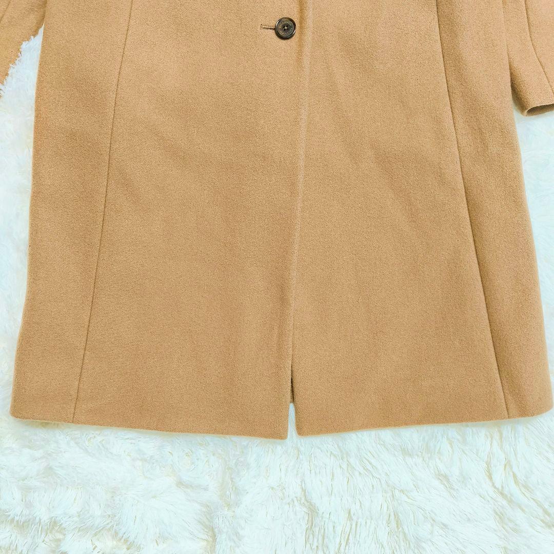 極美品✨マッキントッシュフィロソフィー チェスターコート 裏地ストライプ 近年