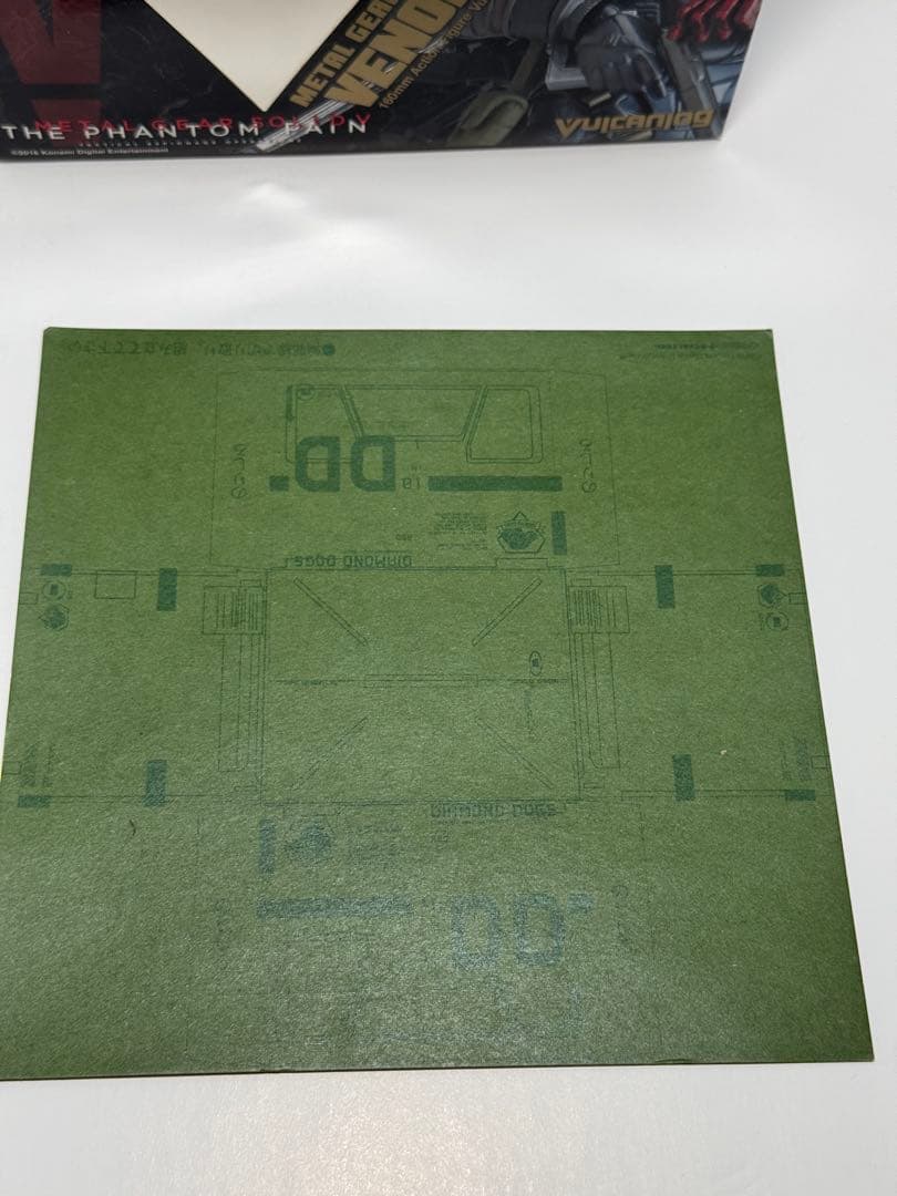 海洋堂 ヴァルカンログ メタルギアソリッド5 ヴェノム・スネーク