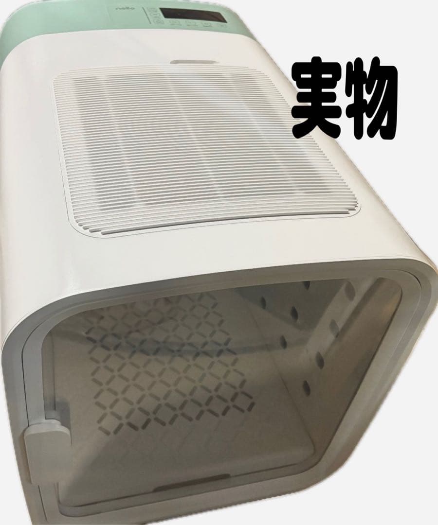 特価【中古美品】nelloペットドライルームエアシャワーPD-B10-M ミント