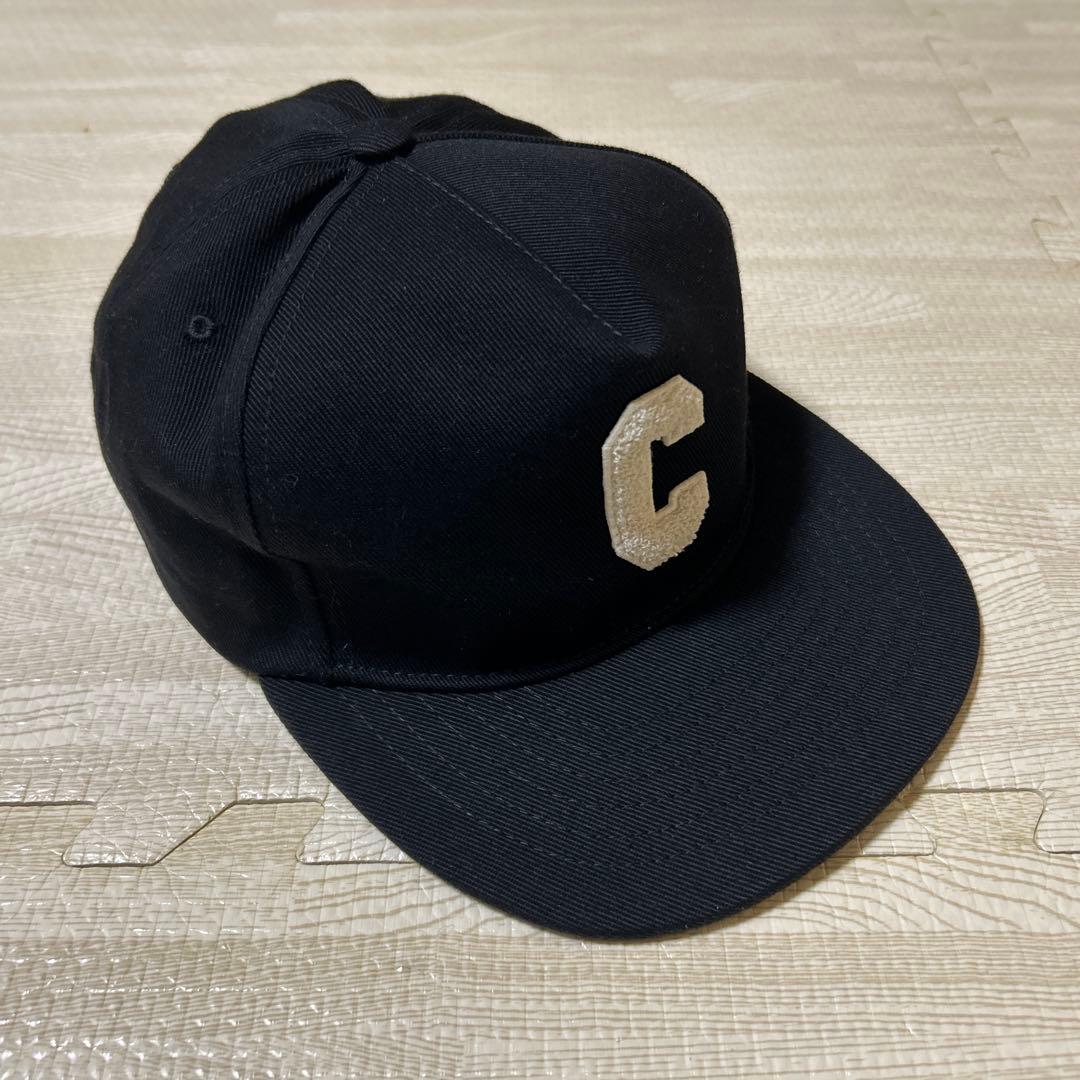 CELINE ロゴキャップ　ブラック