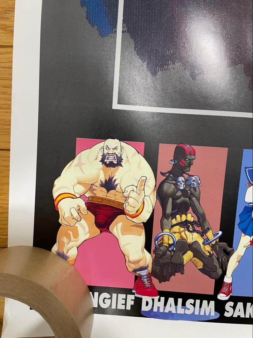 ストリートファイター　ZEROⅡ アーケードポスター