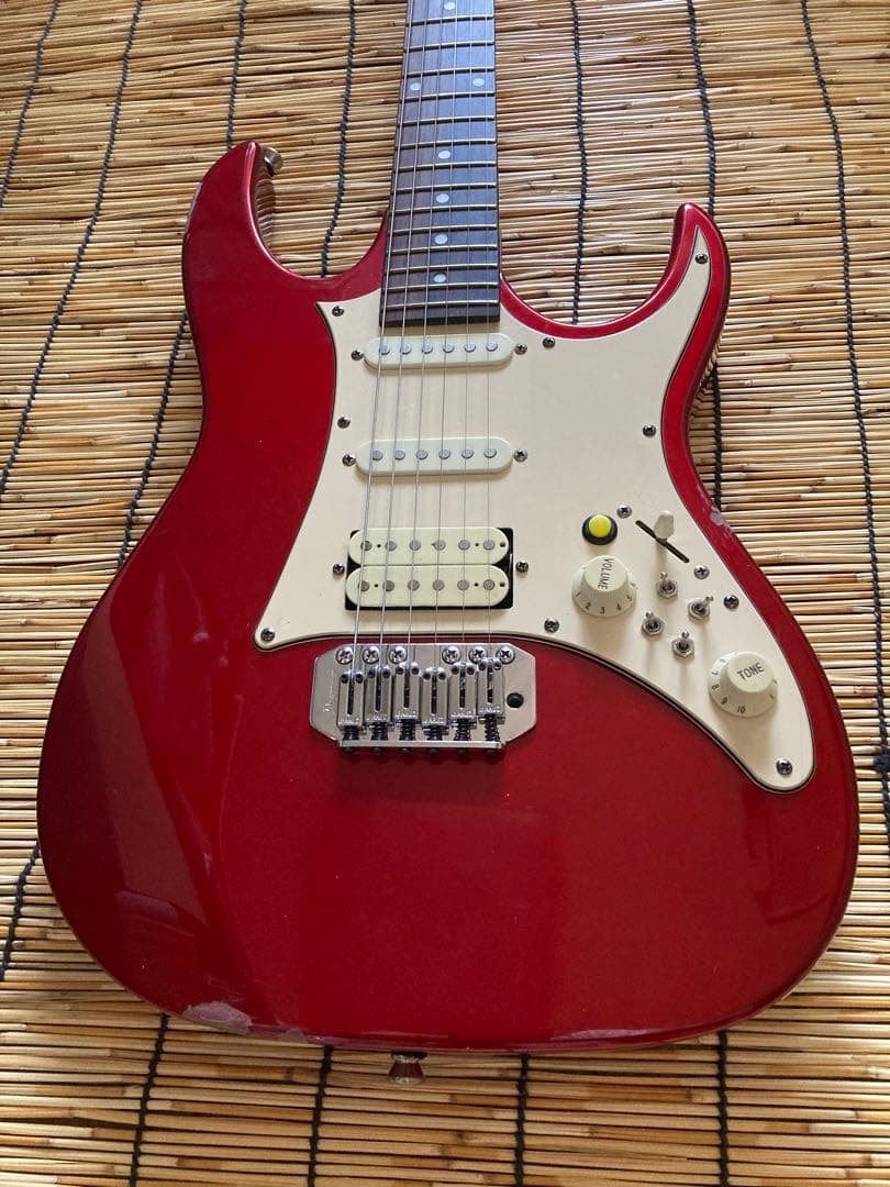 ☆鮮やかなメタリックレッド　新機能満載　Ibanez GIO ST