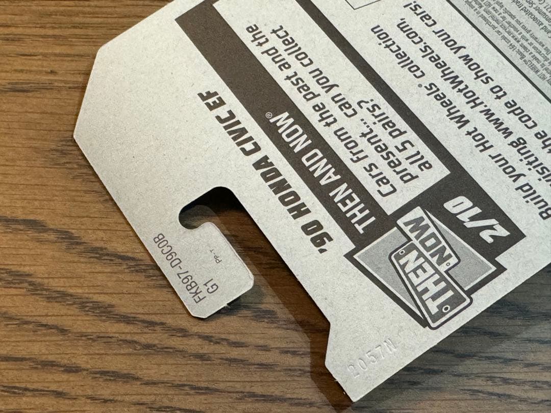 Hotwheel ホットウィール　ホンダ　シビックEF Kマート限定