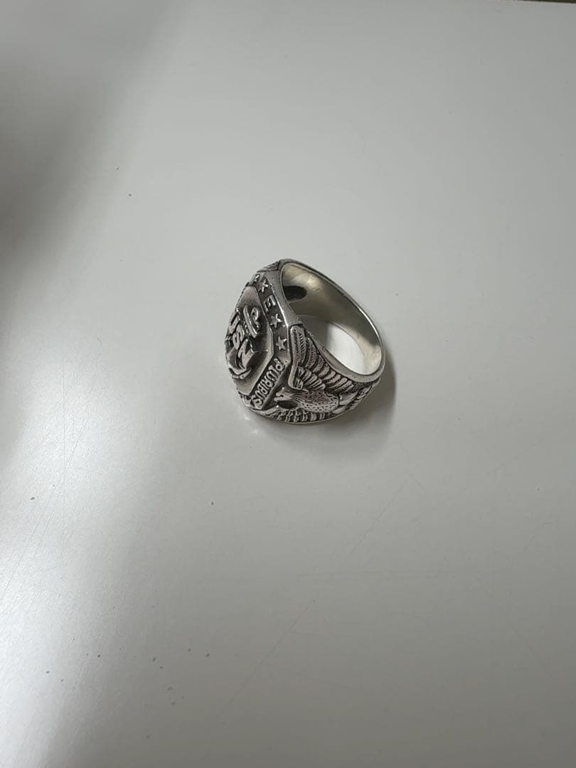 アメリカ軍　ヴィンテージUS 海軍カレッジリング22号