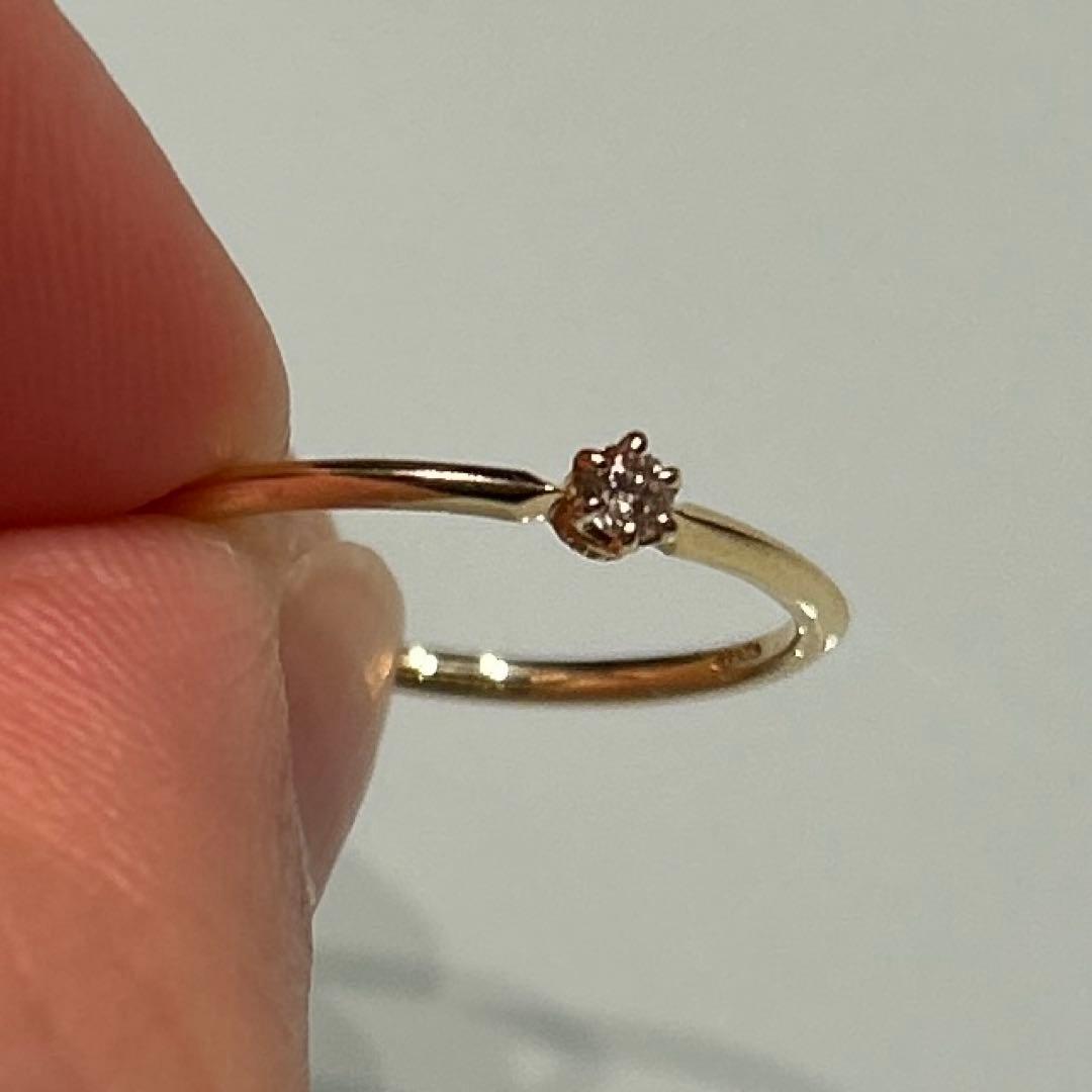 【1/12まで限定価格】agete リング　K18