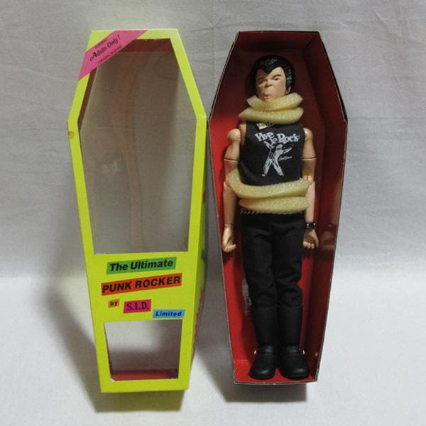 SIDVICIOUSシドヴィシャス３０００体限定フィギュアイングランド製１９９８