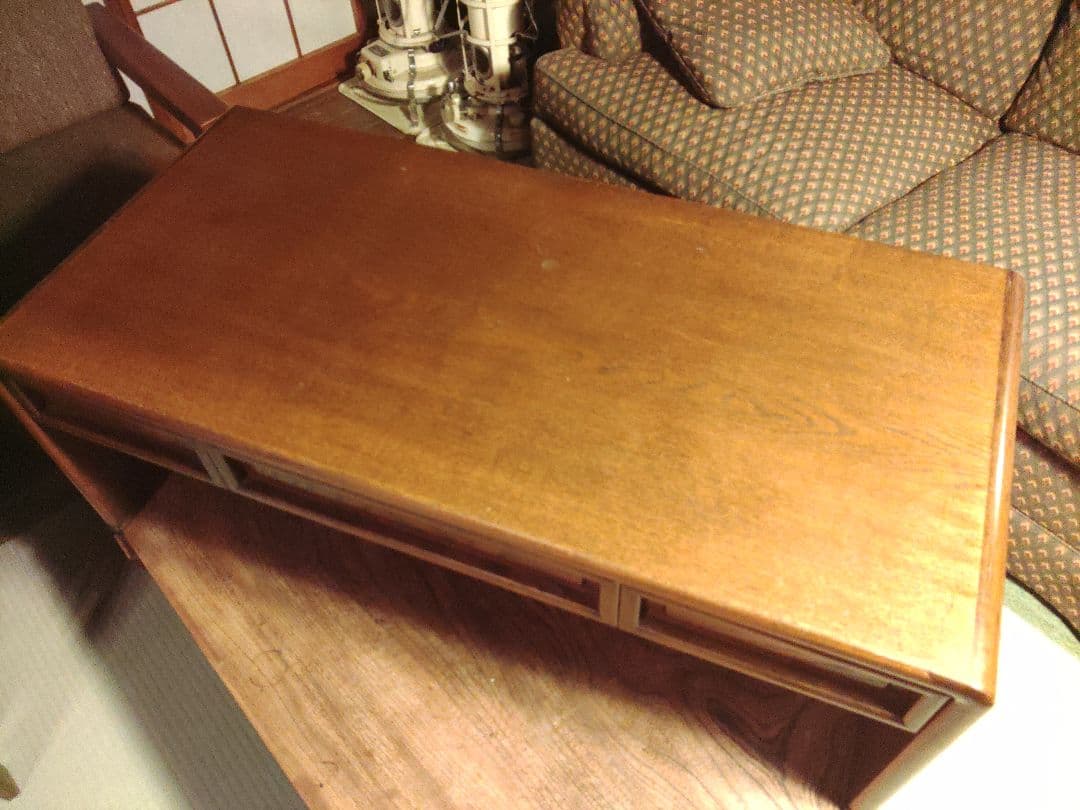 希少　文机　座卓　テーブル　デスク　レトロ　アンティーク　ヴィンテージ　レア