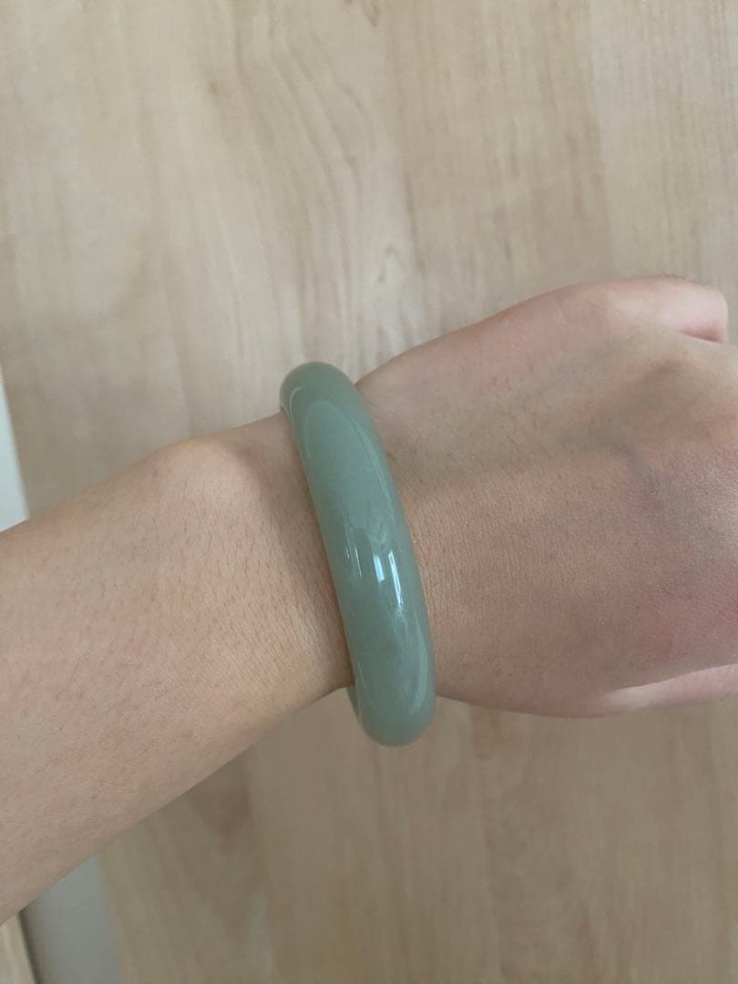 和田玉ほーたん玉ブレスレット、60mm、特別限定価格