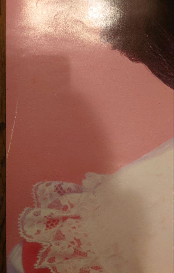 激レア　柏原よしえ　恋人たちのキャフェテラス告知ポスター