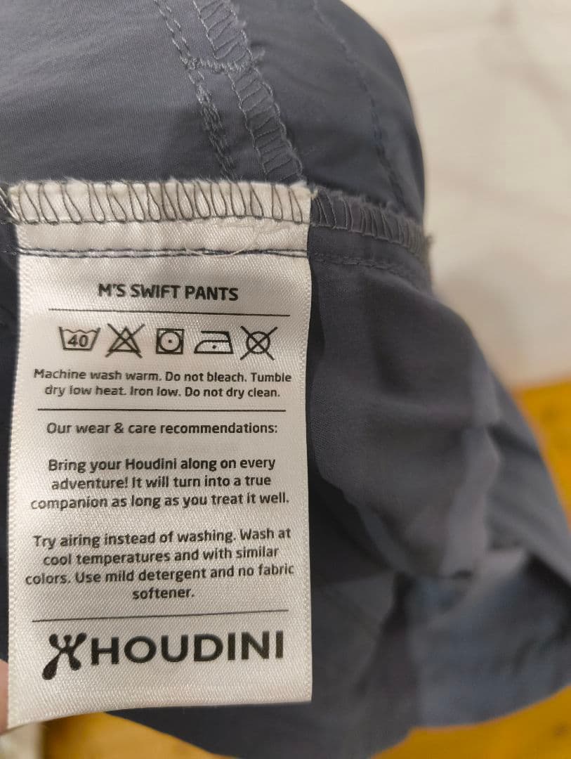 HOUDINI （フーディニ）スイフトパンツ