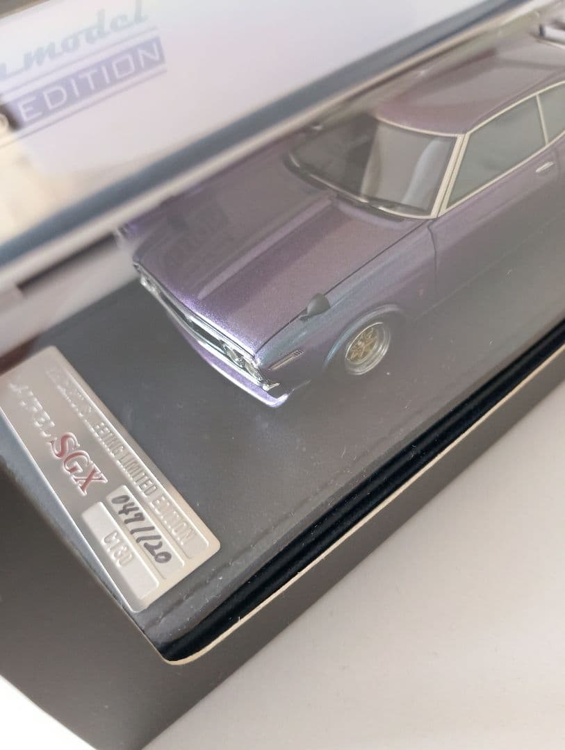 イグニッションモデル 　ブタケツローレル 　C130 メタリックパープル