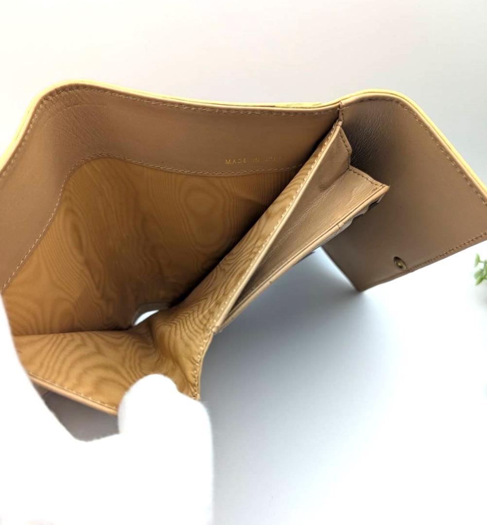 ❤️【未使用級】シャネル 三つ折り 財布 キャビアスキン　ココマーク ココロック