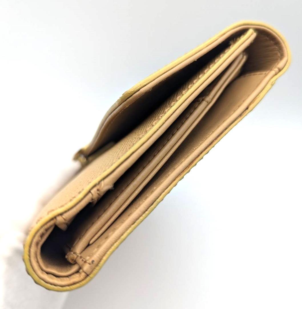 ❤️【未使用級】シャネル 三つ折り 財布 キャビアスキン　ココマーク ココロック