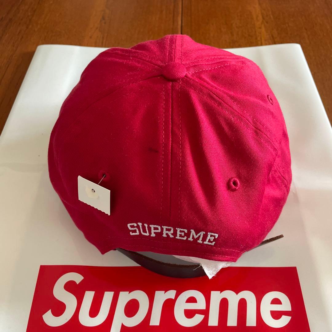 Supreme Sロゴ レッドキャップ