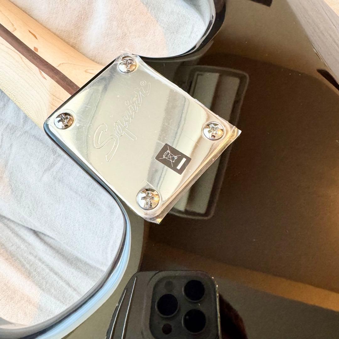 【極美品】Squier ストラトキャスター Bullet ブラック ソフトケース