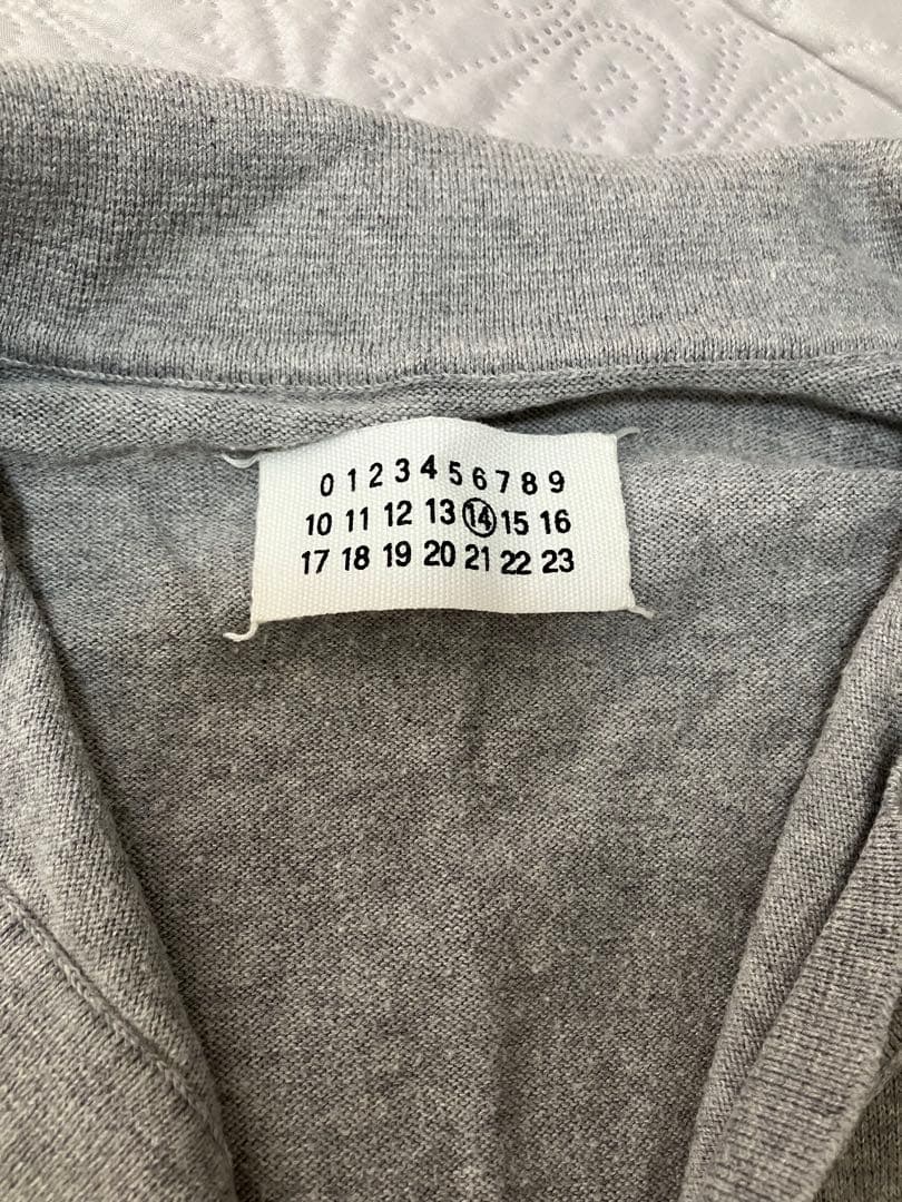 マルジェラ長袖ポロシャツ