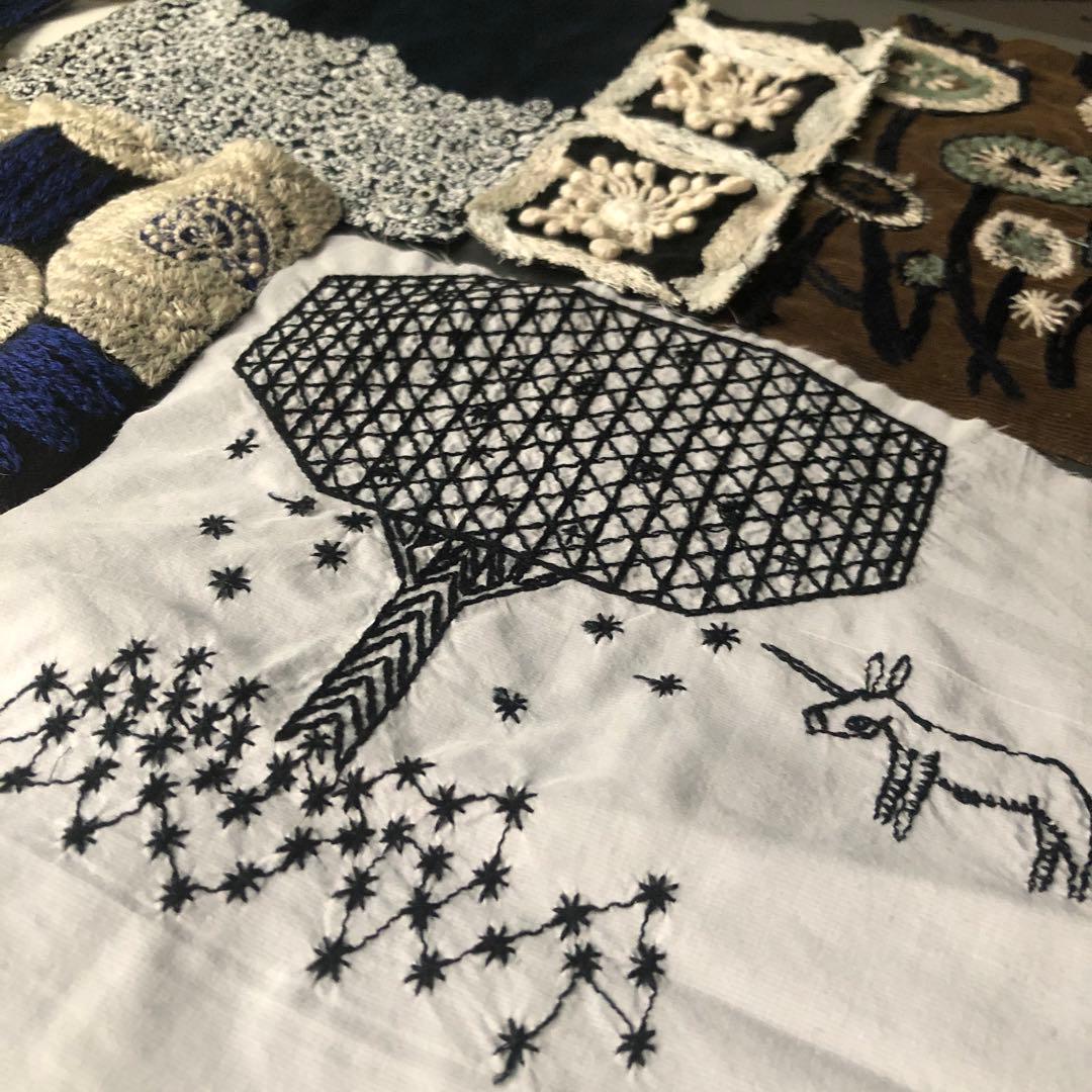 総刺繍柄お得な11枚/ミナペルホネン