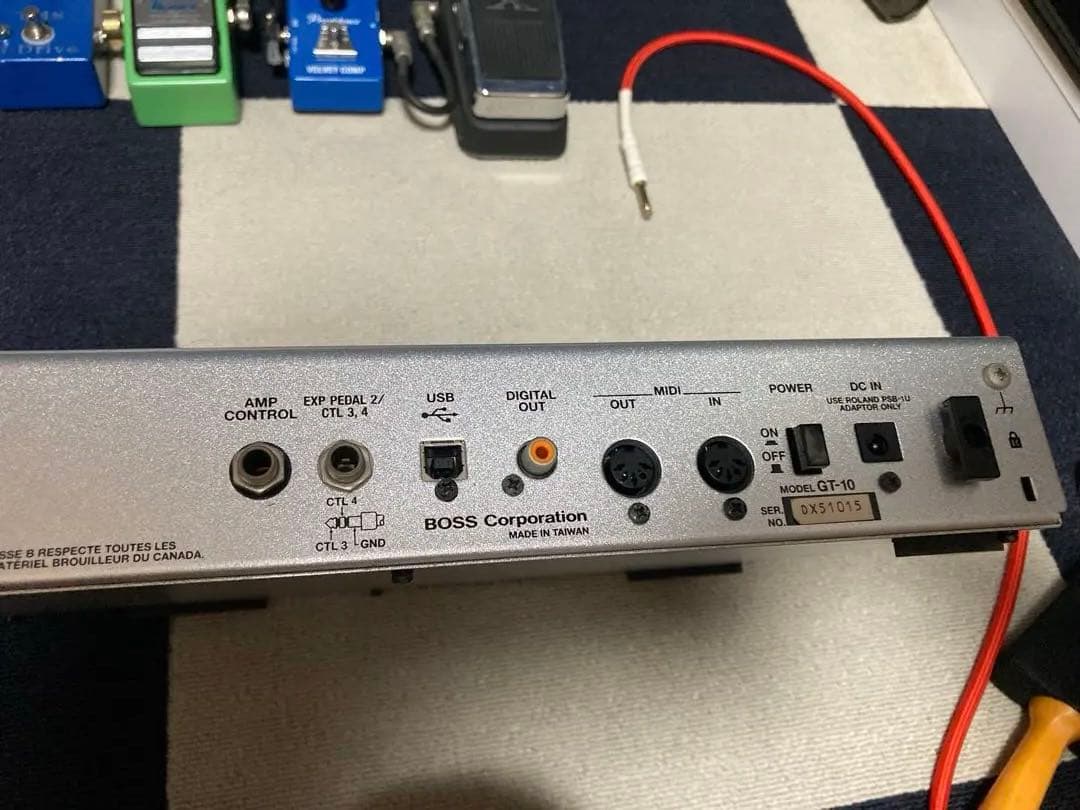 BOSS GT-10 ギター用マルチエフェクターアダプター取説USBケーブル付き